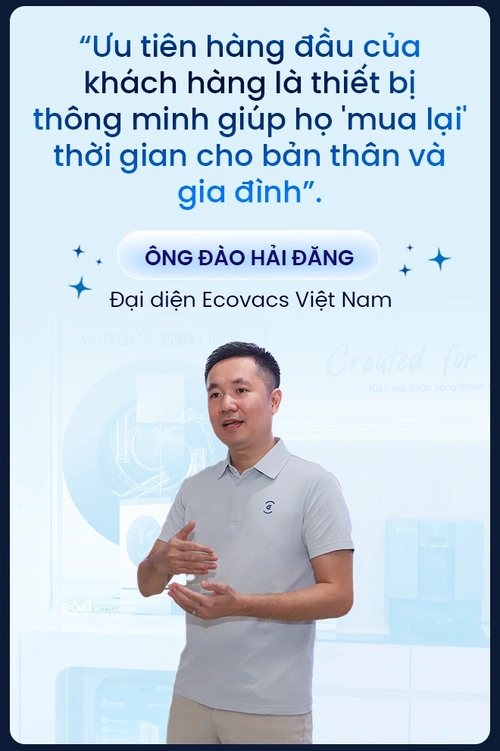 Đại diện Ecovacs: ‘Đột phá công nghệ giúp Ecovacs giữ vị trí số 1’
