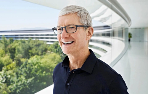Dưới thời Tim Cook, vốn hóa Apple tăng lên khoảng . Ảnh: .