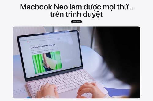 MacBook Neo ảnh 11