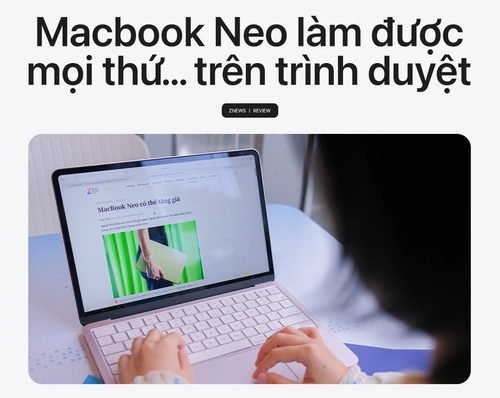 MacBook Neo ảnh 12