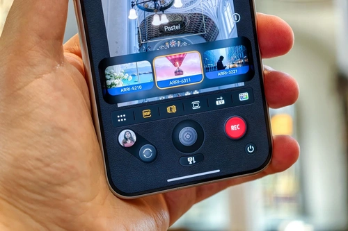 Nhờ hợp tác với hãng máy quay phim Arri, Robot Phone cho phép quay video với tông màu điện ảnh, cũng như định dạng LogC3 đặc trưng của Arri. Ảnh: .