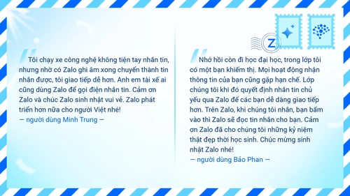 Zalo, 14 tuổi, sinh nhật ảnh 4