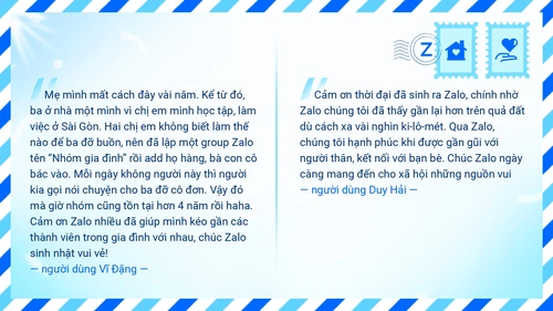 Zalo, 14 tuổi, sinh nhật ảnh 2