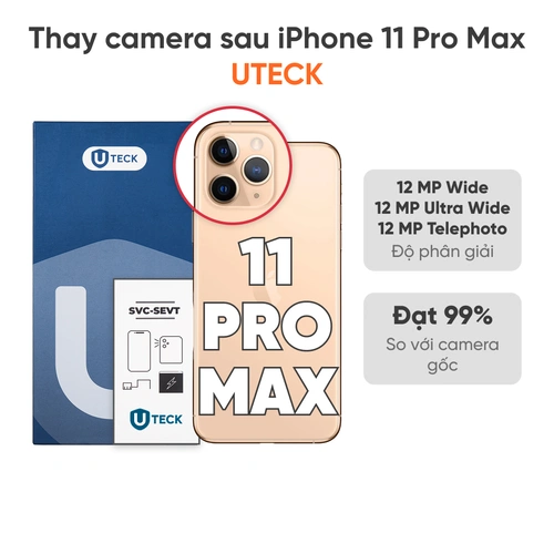 Thay camera sau iPhone 11 Pro Max