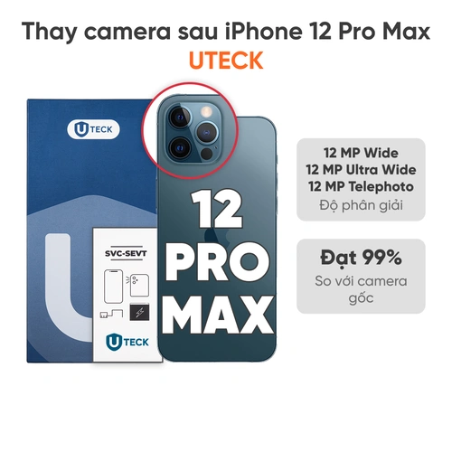 Thay camera sau iPhone 12 Pro Max
