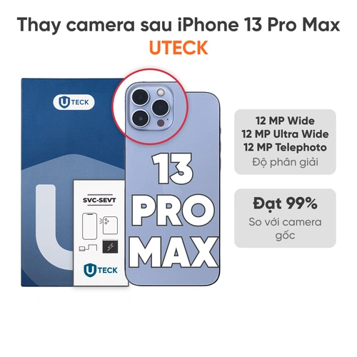 Thay camera sau iPhone 13 Pro Max