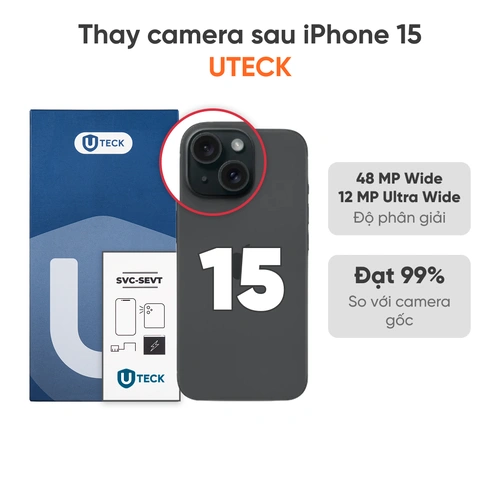 Thay camera sau iPhone 15