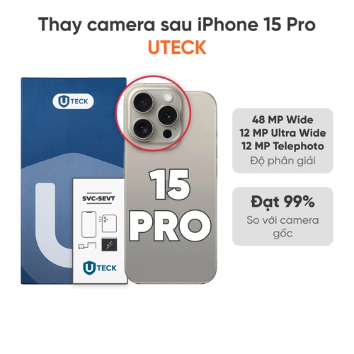 Thay camera sau iPhone 15 Pro
