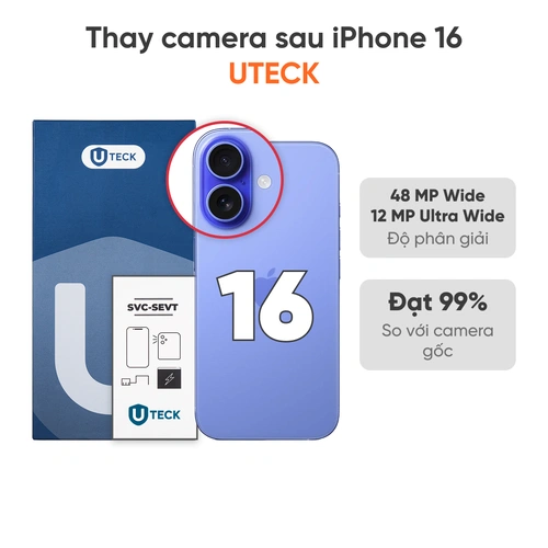 Thay camera sau iPhone 16