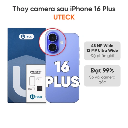 Thay camera sau iPhone 16 Plus