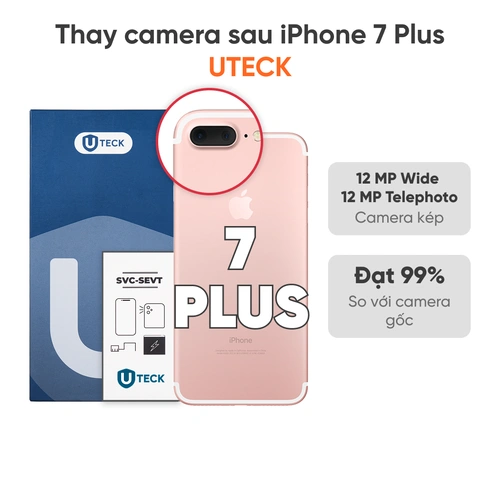 Thay camera sau iPhone 7 Plus