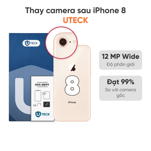 Thay camera sau iPhone 8