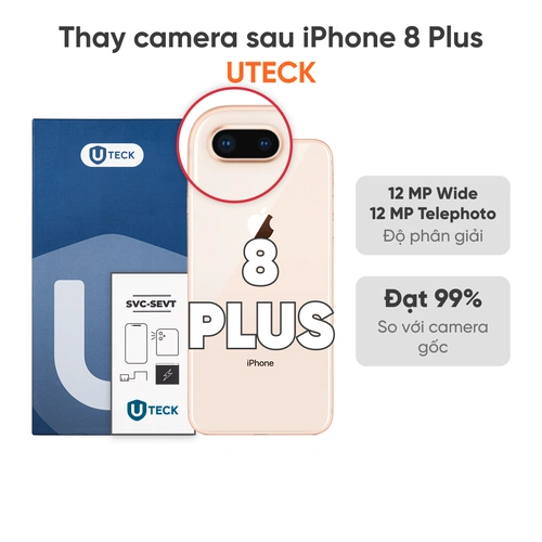 Thay camera sau iPhone 8 Plus