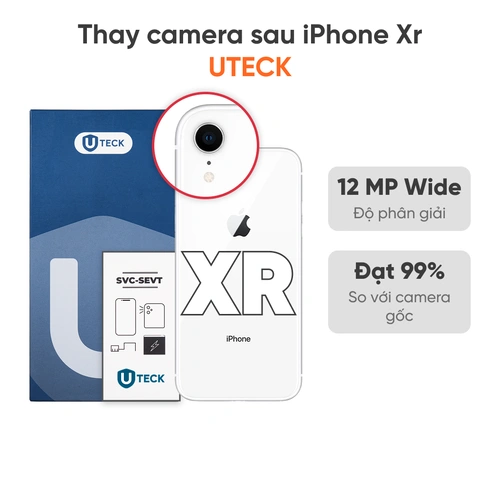 Thay camera sau iPhone XR