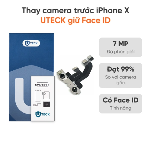 Thay camera trước iPhone X