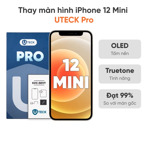 Thay màn hình iPhone 12 Mini loại UTECK Pro