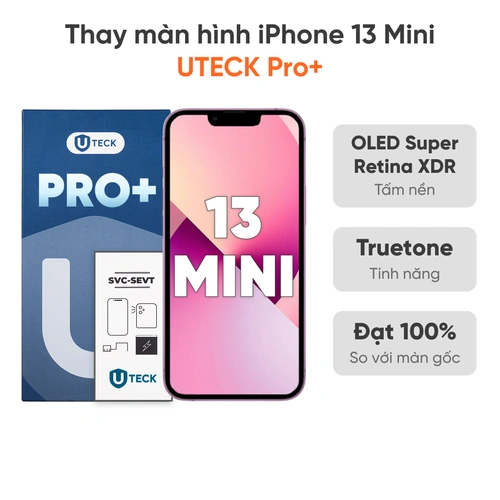Thay màn hình iPhone 13 Mini loại UTECK Pro+