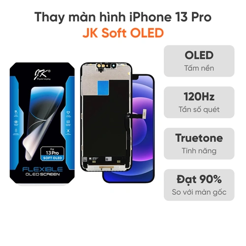 Thay màn hình iPhone 13 Pro JK Soft Oled