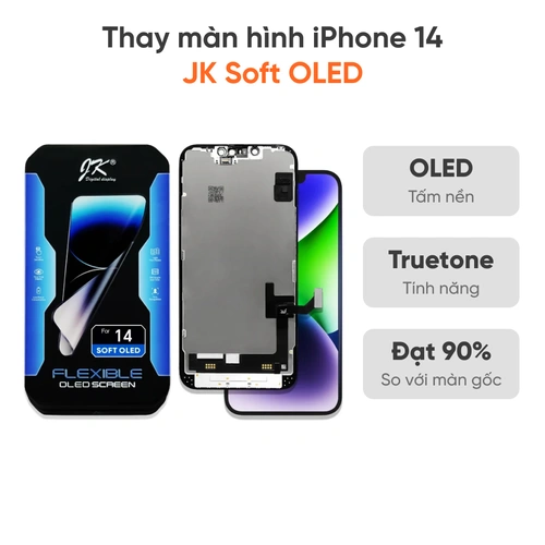 Thay màn hình iPhone 14 JK Soft Oled