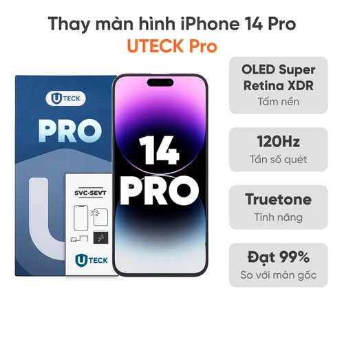 Thay màn hình iPhone 14 Pro loại UTECK Pro