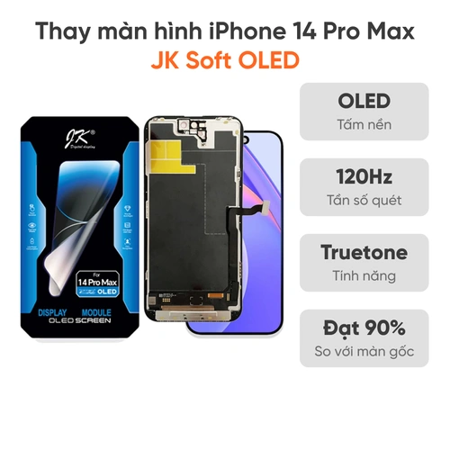 Thay màn hình iPhone 14 Pro Max JK Soft Oled