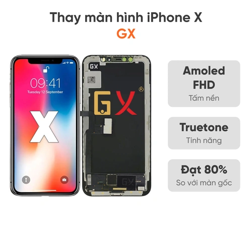 Thay màn hình iPhone X GX