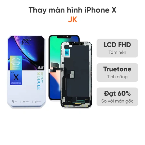 Thay màn hình iPhone X JK