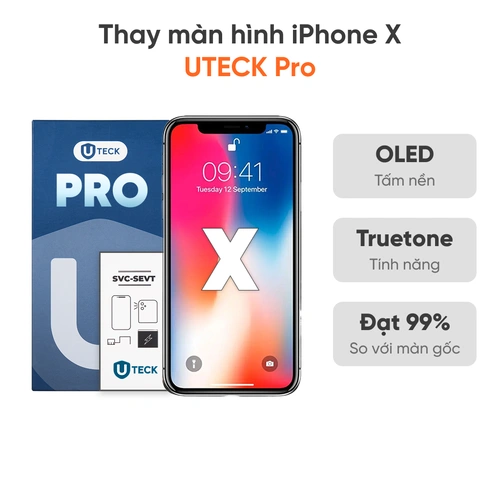 Thay màn hình iPhone X loại UTECK Pro