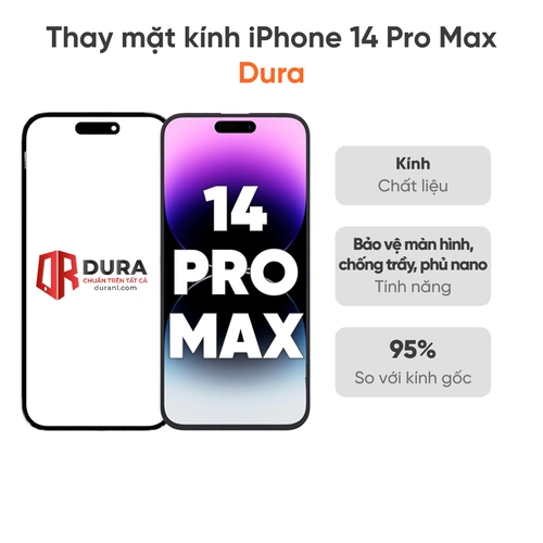 Thay mặt kính iPhone 14 Pro Max