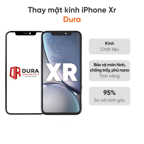 Thay mặt kính iPhone XR