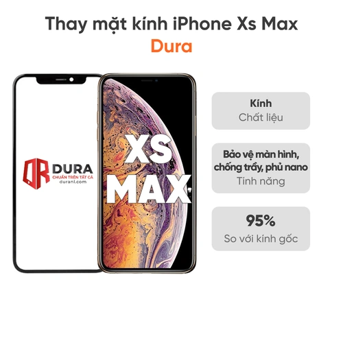Thay mặt kính iPhone XS Max
