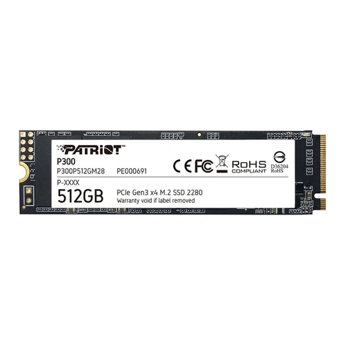 Thay ổ cứng SSD 512G M.2 2280 Pcie Gen 3×4 Patriot P300