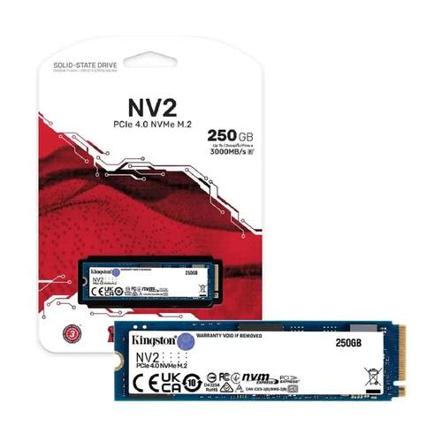 Thay ổ cứng SSD Kingston 250Gb NV2 PCIe Gen4x4 NVMe M.2 (SNV2S/250G)