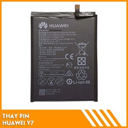 Thay pin Huawei Y7