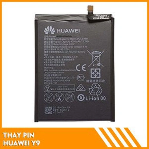 Thay pin Huawei Y9 2019