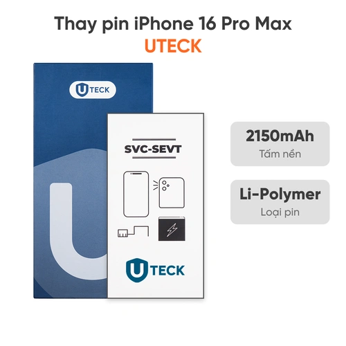Thay pin iPhone 16 Pro Max Like New