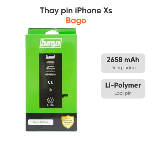 Thay pin iPhone XS Bago