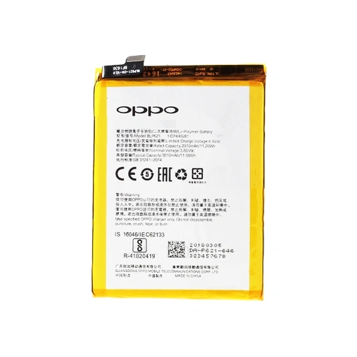 Thay pin Oppo F9