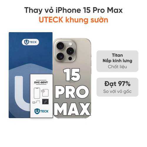 Thay vỏ iPhone 15 Pro Max 5G loại XFIX