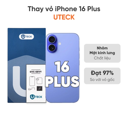 Thay vỏ iPhone 16 Plus 4G loại UTECK